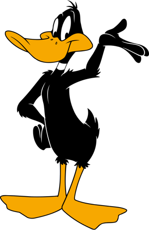 Daffy Duck (Jeff Bergman) AI voice text to speech and AI music cover generator